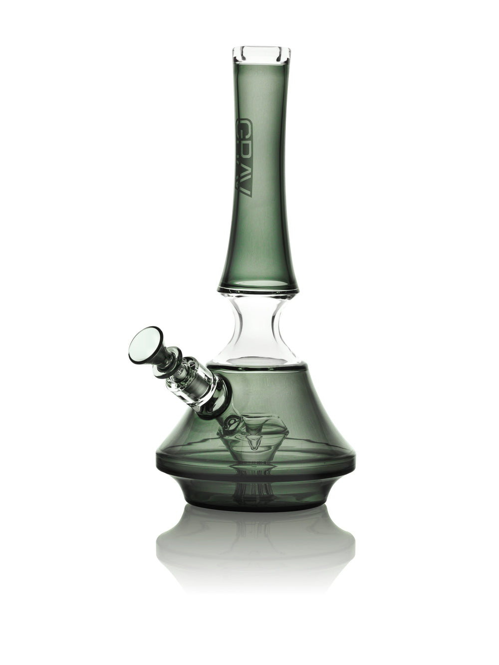 GRAV glass bong in smoky gray, featured in our collection of premium bongs for sale online.