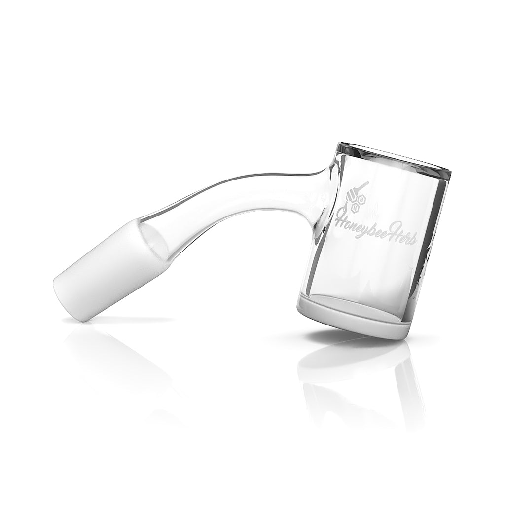 HONEY & MILK BEVEL QUARTZ BANGER - 45° DEGREE | BL