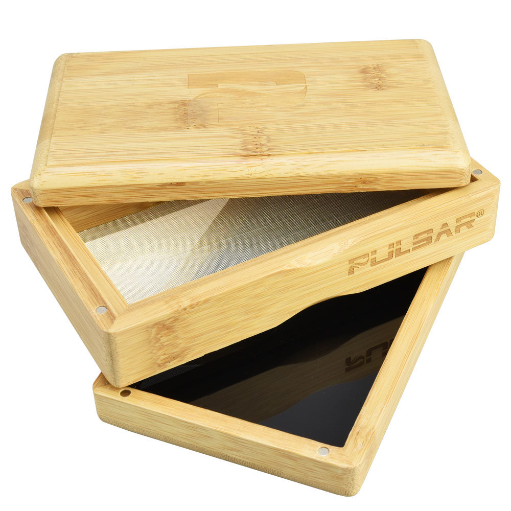 Pulsar Bamboo Sifter Box