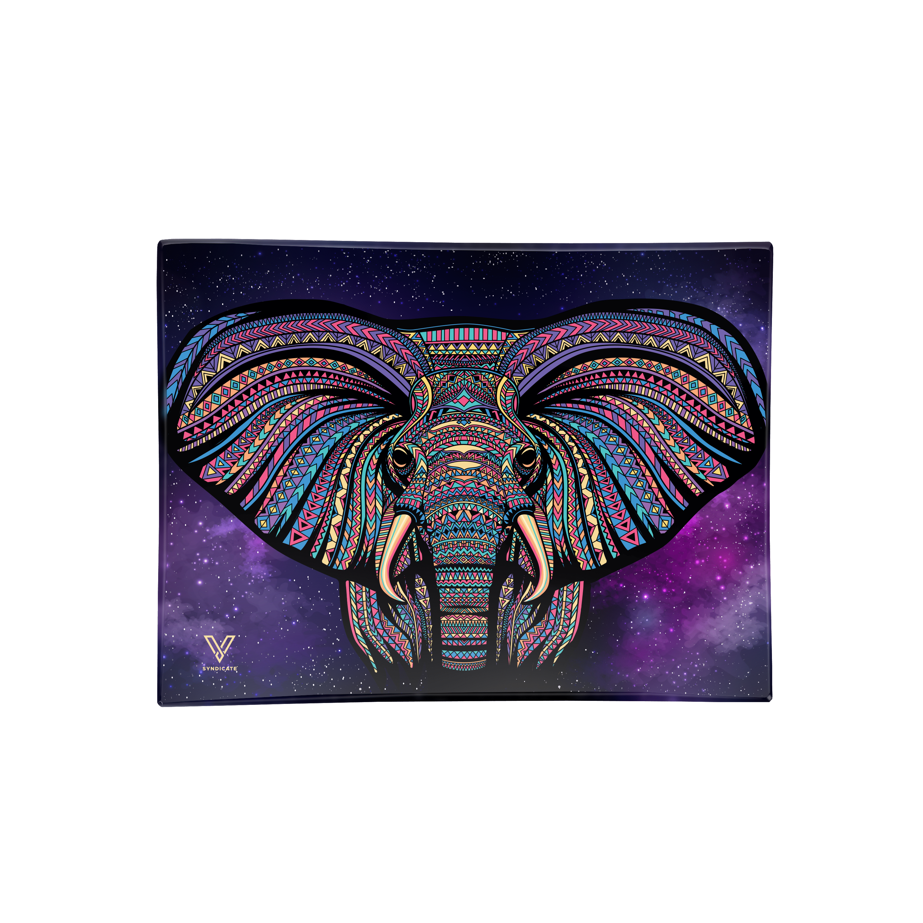 Elephant Glass Rollin' Tray