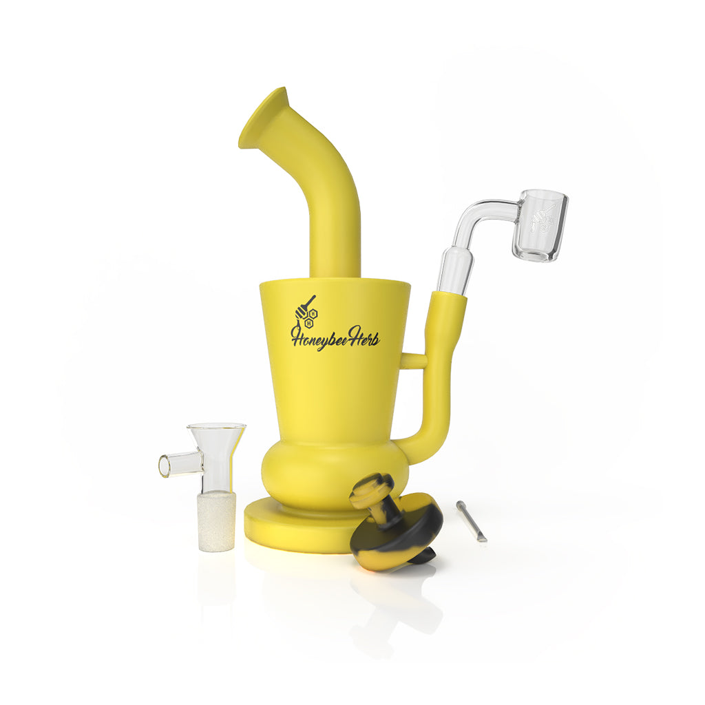 Honeybee Herb Dab Rig/Bong Travel Kit