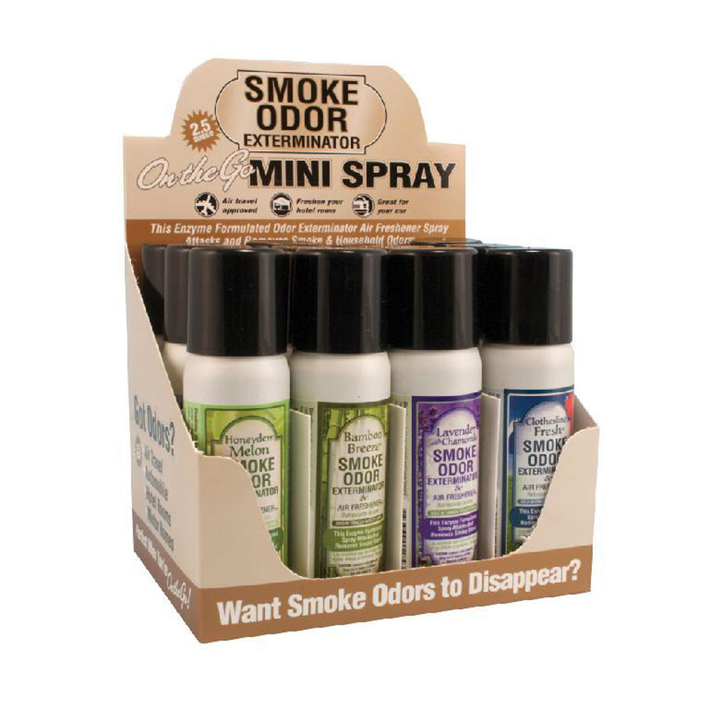 Smoke Odor Exterminator Spray - Year Round Mix - 12PC 2.5oz