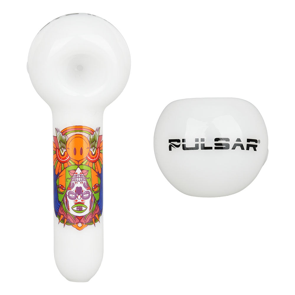 Pulsar Artist Series Spoon Pipe - Trippin / 5"