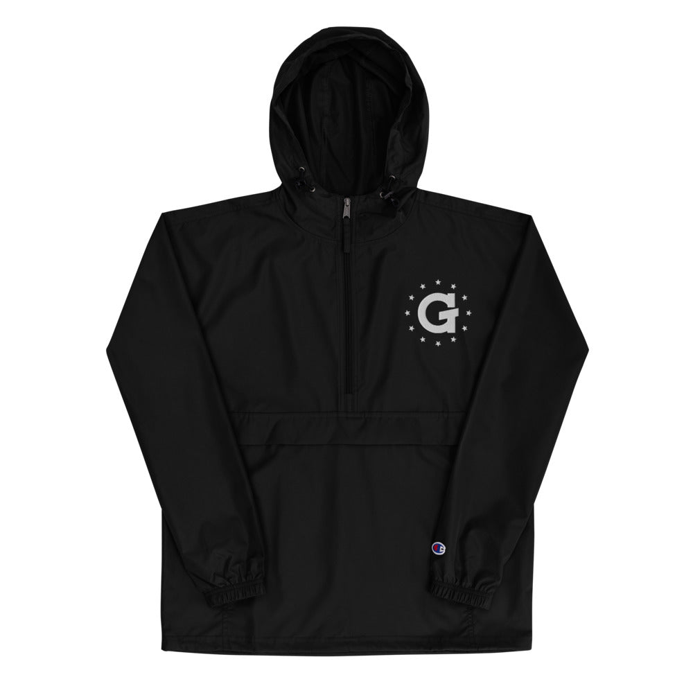 G Pen Embroidered Packable Jacket