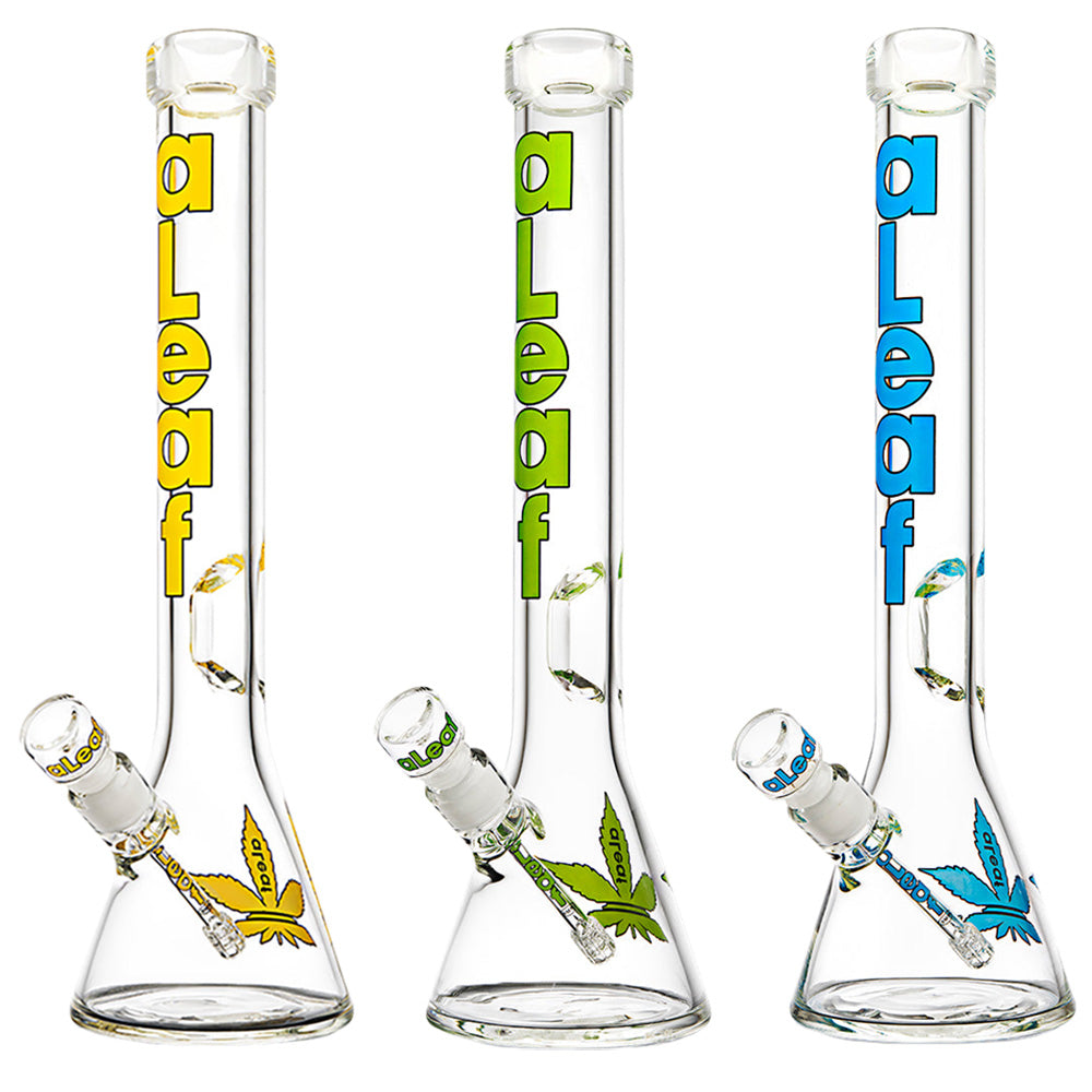 aLeaf Spec Head Beaker Water Pipe - 18"