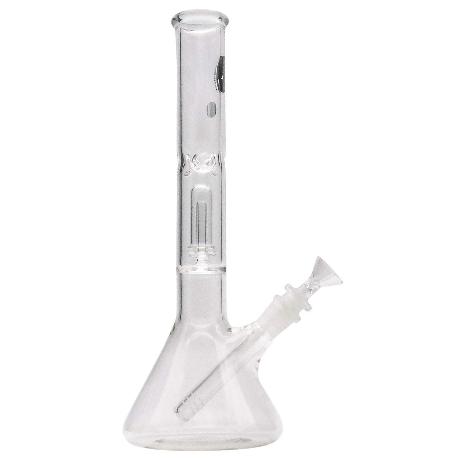 LA Pipes Single or Double Showerhead Perc Beaker Bong