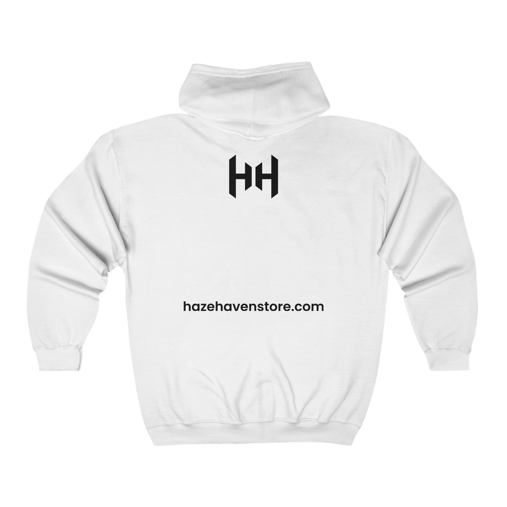 Haze Haven Logo Unisex Heavy Blend™ Full Zip Hooded Sweatshirt