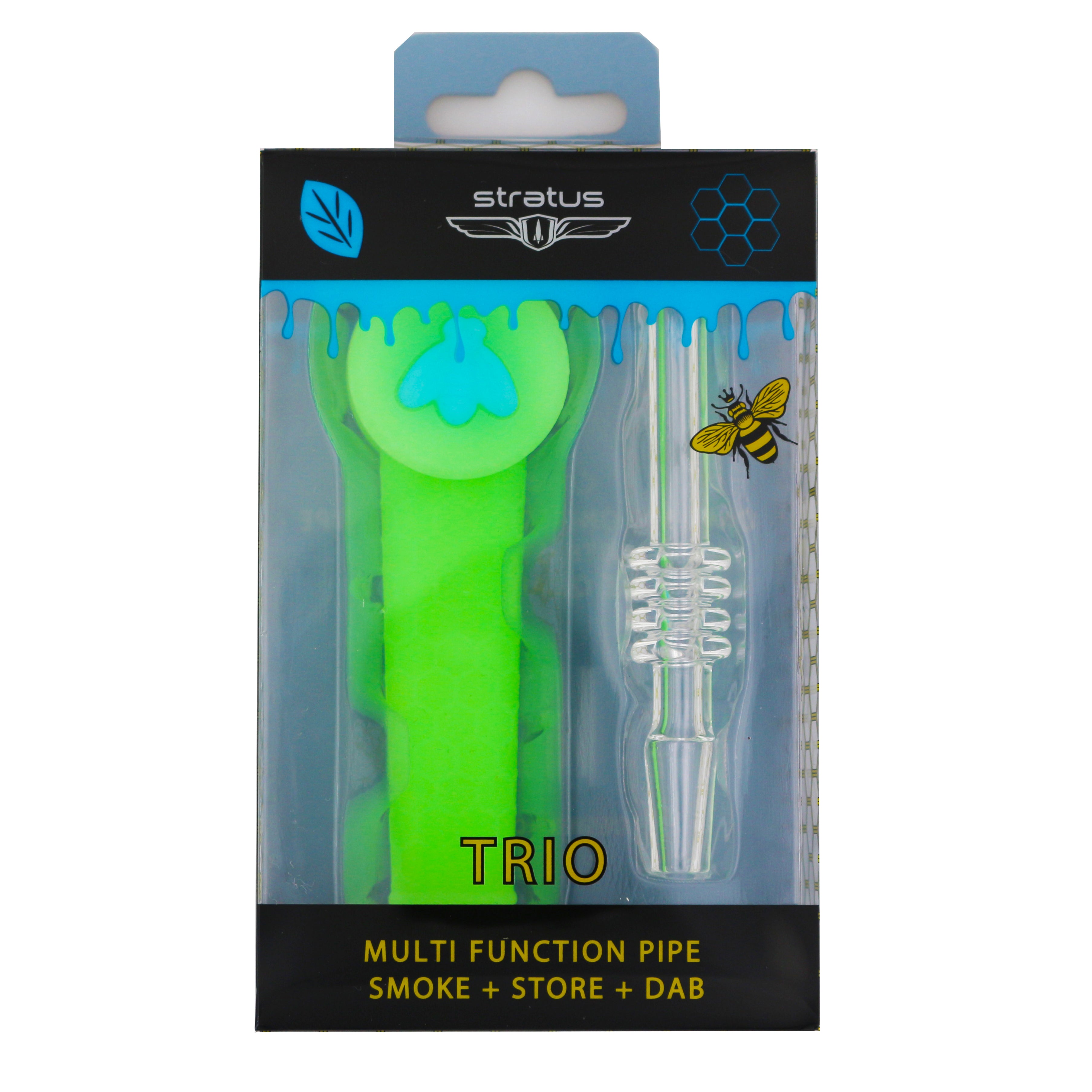 STRATUS Trio 3 IN 1 Silicone Hand Pipe