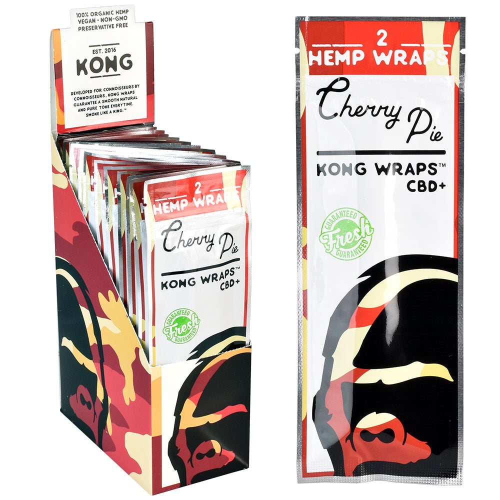 Kong Organic Hemp Wraps - 2pk 25pcs