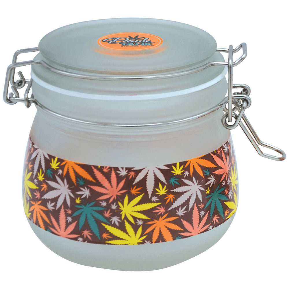 Fujima Dank Tank Multicolor Hemp Frosted Glass Jar - 500ml