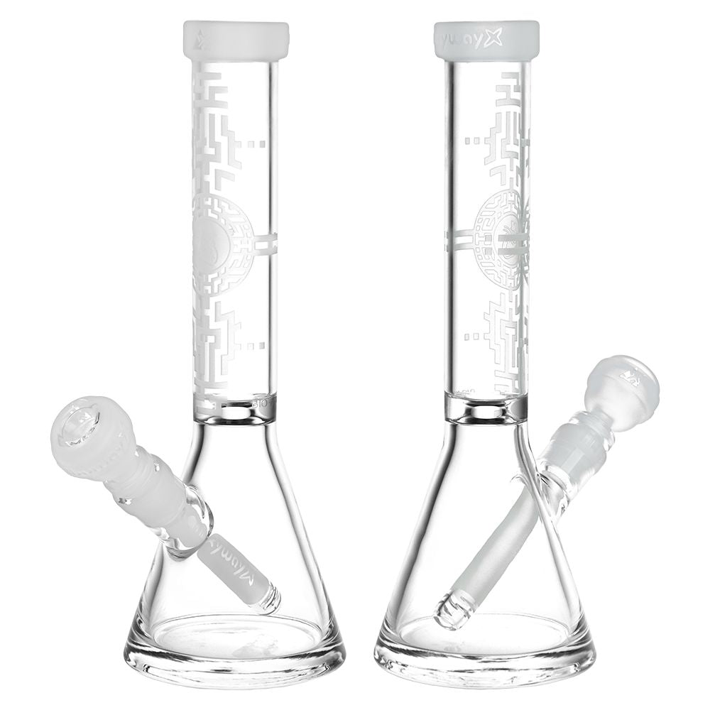 Milkyway Bio-Encryption Beaker Glass Water Pipe - 11.5"