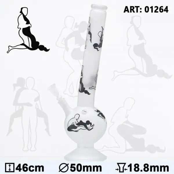 Kamasutra | 18" Bouncer Hangover Glass Water Pipe