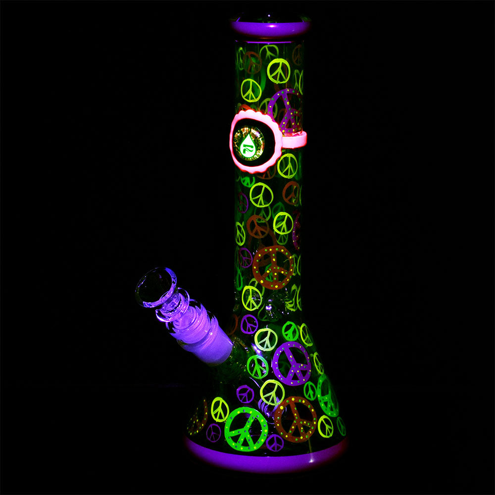 Pulsar Peacekeeper Beaker Water Pipe - 10"/14mm F