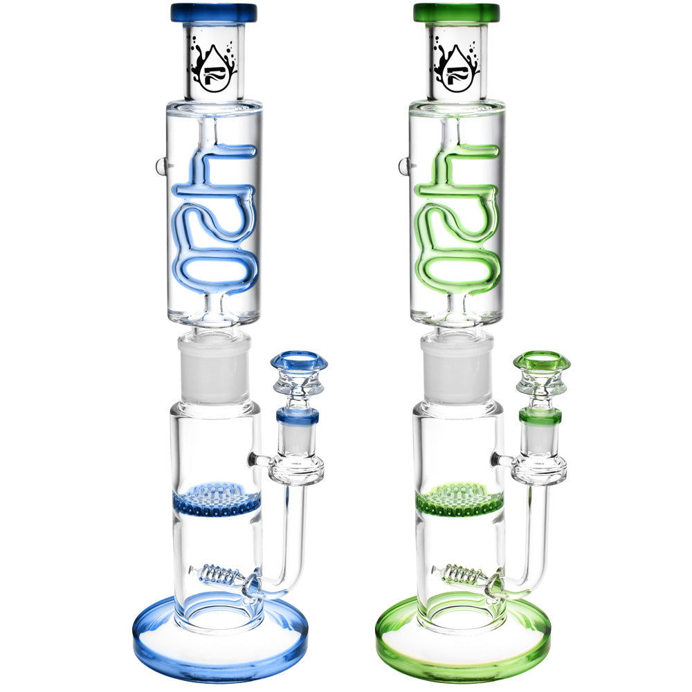 Pulsar 420 Design Glycerin Stacker Water Pipe | 13.75" | 14mm F