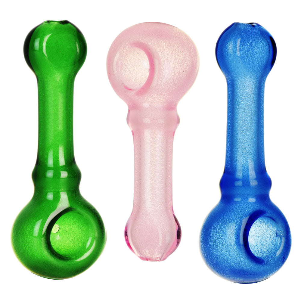 Glow in Dark Color Spoon Pipe - 4.25" / Colors Vary