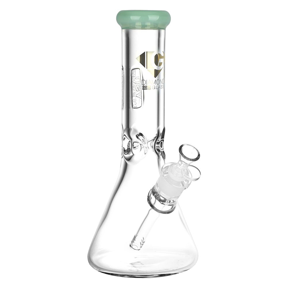 Diamond Glass American Made Beaker Bong - 11.75" / 14mm F