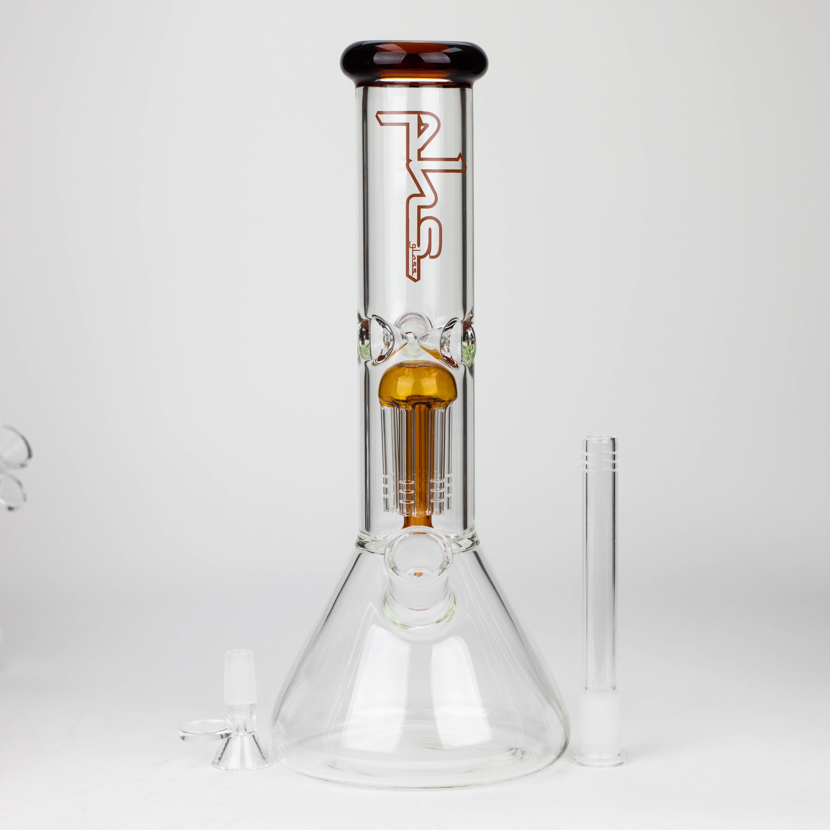 PHS | 12" Glass beaker Bong with tree arm percolator [PHS-PC-12]_6